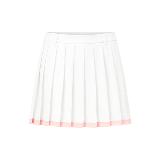 Caily Skirt - White Pink