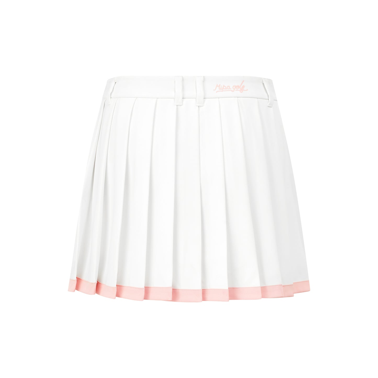 Caily Skirt - White Pink