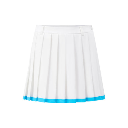 Keva Skirt - White Blue